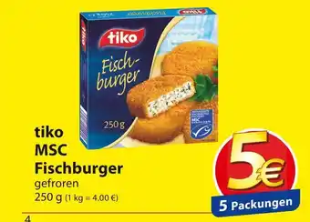 Famila Nord Ost Tiko msc fischburger Angebot