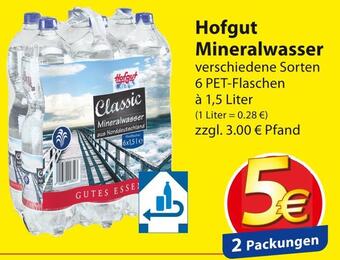 Famila Nord Ost Hofgut mineralwasser Angebot