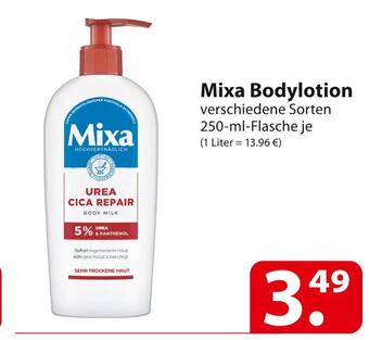 Famila Nord Ost Mixa bodylotion Angebot