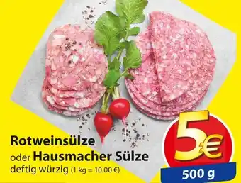 Famila Nord Ost Rotweinsülze oder hausmacher sülze Angebot