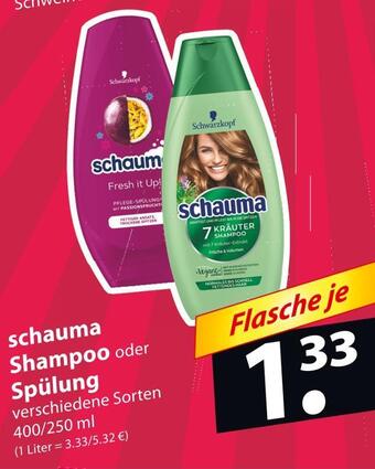 Famila Nord Ost Schauma shampoo oder spülung Angebot