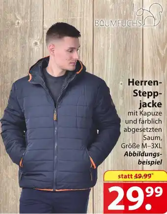 Famila Nord Ost Baumfuchs herren-steppjacke Angebot