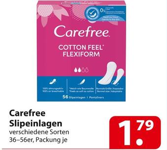 Famila Nord Ost Carefree slipeinlagen Angebot