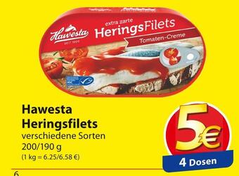 Famila Nord Ost Hawesta heringsfilets Angebot