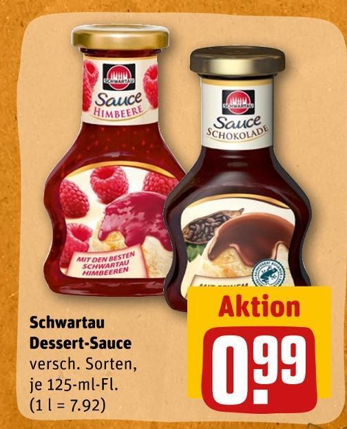 Schwartau dessertsauce Angebot bei REWE