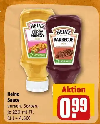 REWE Heinz sauce Angebot