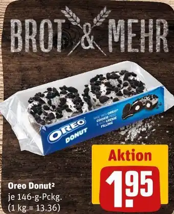 REWE Brot & mehr oreo donut Angebot