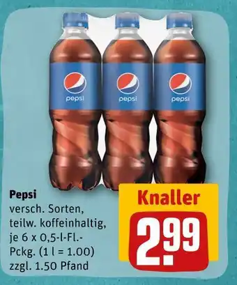 REWE Pepsi softdrinks Angebot