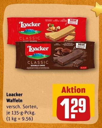 REWE Loacker waffeln Angebot
