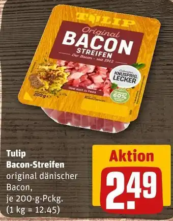 REWE Tulip bacon-streifen Angebot