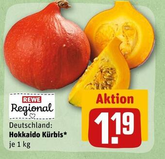 REWE Rewe regional hokkaido kürbis Angebot
