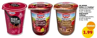 PENNY Dr. oetker grütze, pudding oder high protein pudding Angebot