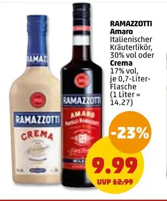 PENNY Ramazzotti italienischer kräuterlikör Angebot