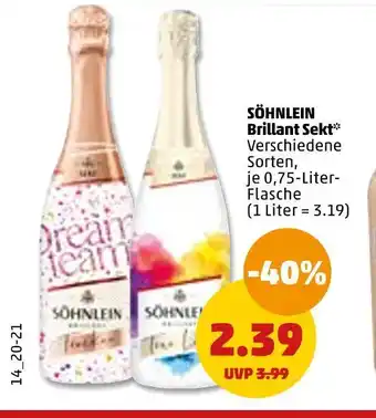 PENNY Söhnlein brillant sekt Angebot