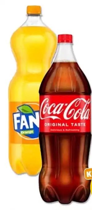 PENNY Coca-cola, fanta, coca-cola zero oder sprite erfrischungsgetränke Angebot