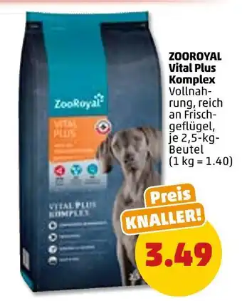 PENNY Zooroyal vital plus komplex Angebot