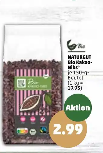 PENNY Naturgut bio kakao-nibs Angebot