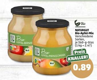PENNY Naturgut bio-apfel-mix Angebot
