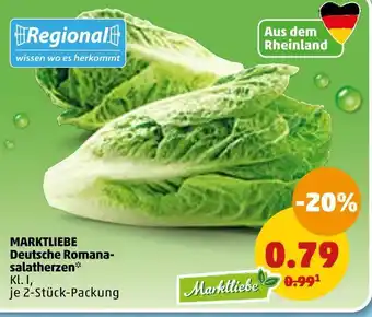 PENNY Marktliebe romanasalatherzen Angebot