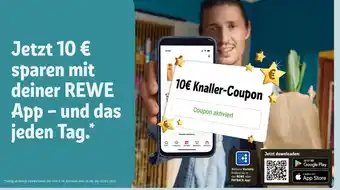 REWE 10 € knaller coupon Angebot