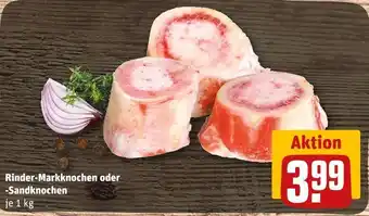 REWE Rinder-markknochen oder -sandknochen Angebot