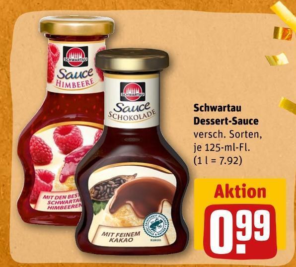 Schwartau dessertsauce Angebot bei REWE