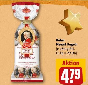 REWE Reber mozart kugeln Angebot