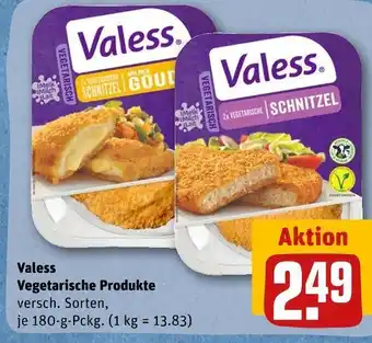 REWE Valess vegetarische produkte Angebot