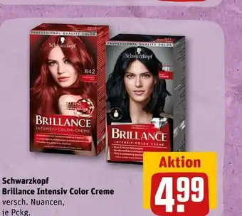 REWE Schwarzkopf brillance intensiv color creme Angebot