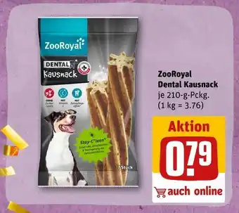 REWE Zooroyal dental kausnack Angebot