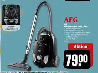 REWE Aeg bodenstaubsauger vx4-1-eb Angebot