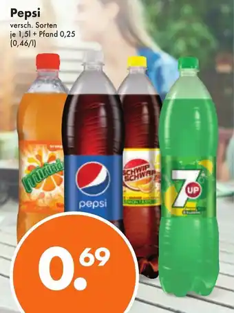 Trink und Spare Pepsi 1,5 L Angebot