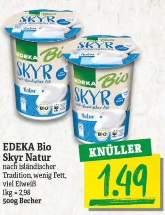 NP Discount Edeka Bio Skyr Natur 500 g Becher Angebot