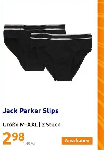 Action Jack parker slips Angebot