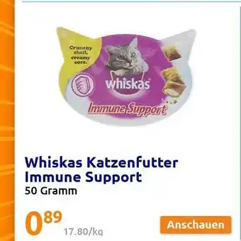 Action Whiskas katzenfutter immune support Angebot