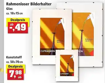 Thomas Philipps Rahmenloser bilderhalter glas Angebot