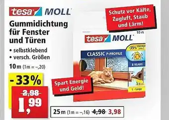 Thomas Philipps Tesamoll gummidichtung für fenster und türen Angebot