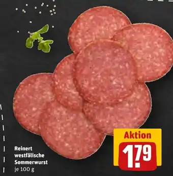 REWE Sommerwurst 100g Angebot