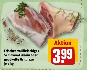 REWE Schinken-Eisbein o. Gepokelte Grillhaxe 1kg Angebot