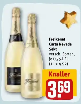 REWE Freixenet Carta Nevada Sekt 750 ml Angebot