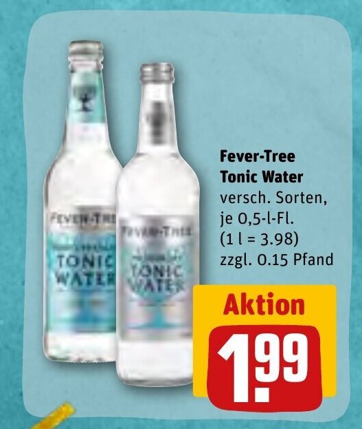 FeverTree Tonic Water 500ml Angebot bei REWE