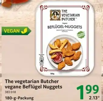 Selgros The Vegetarian Butcher vegane Beflugel Nugget 180g Angebot