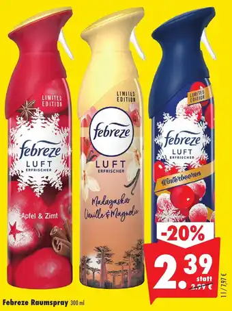 Mäc Geiz Febreze Raumspray 300 ml Angebot