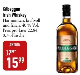 Galeria Markthalle Kilbeggan Irish Whiskey 0,7 L Flasche Angebot