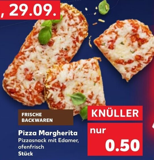 Pizza Margherita Angebot bei Kaufland