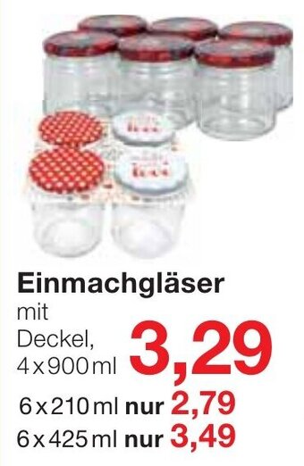 Jawoll Einmachgläser mit Deckel Angebot