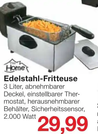 Jawoll Tim Home Edelstahl Fritteuse Angebot