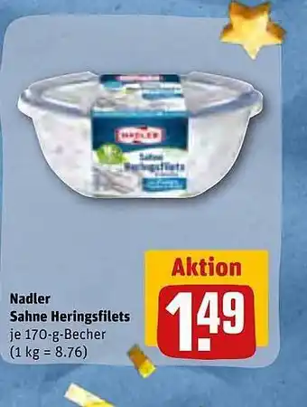 REWE Nadler sahne heringsfilets Angebot