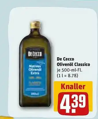 REWE De cecco olivenöl classico Angebot