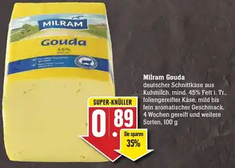 Edeka Neukauf Milram Gouda 100 g Angebot